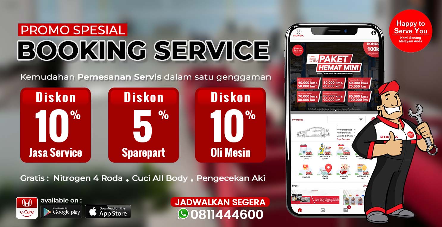 Spesial Promo Booking Service